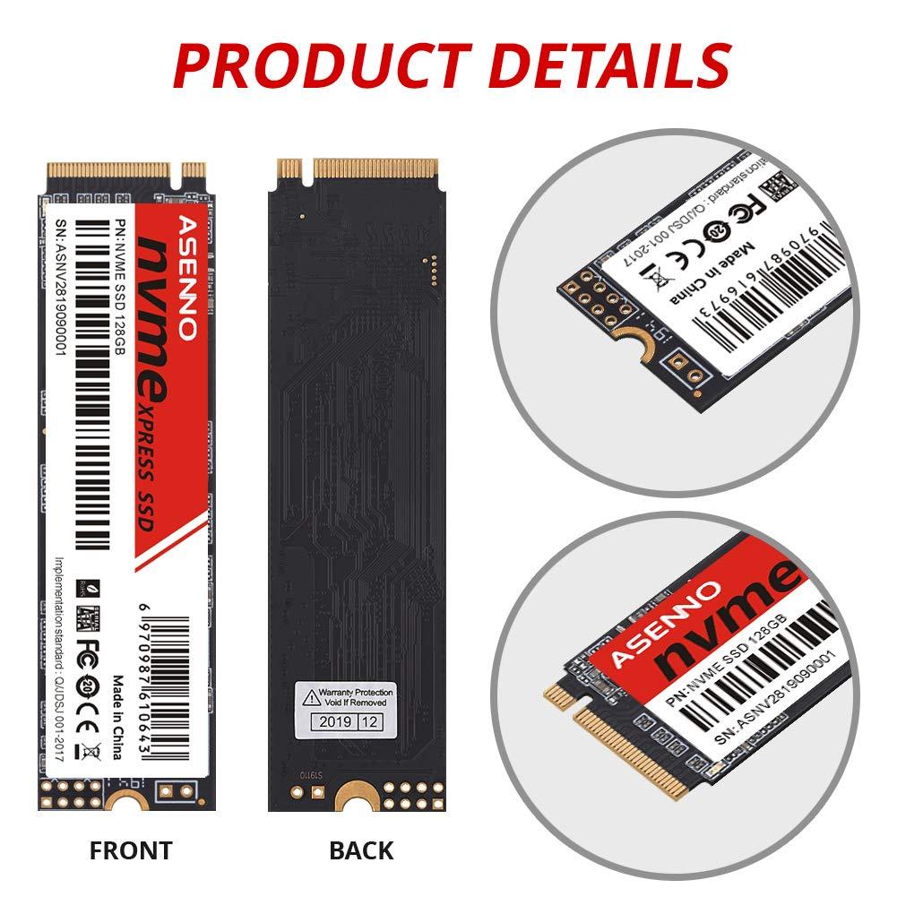 ASENNO ASENNO NVMe M.2 Internal SSD (NVMe 128GB)