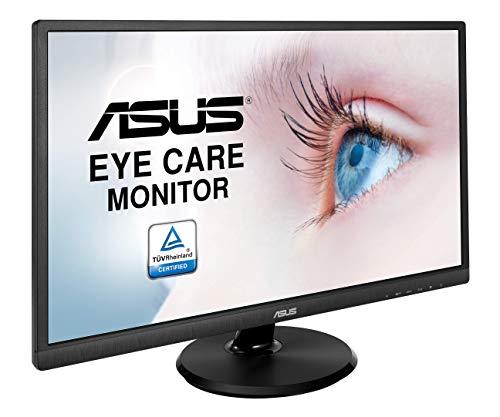 ASUS ASUS 23.8 Full HD Computer Monitor, 1080p, HDMI, VGA, Eye Care, 178 Wide Viewing Angle - VA249HE, Black