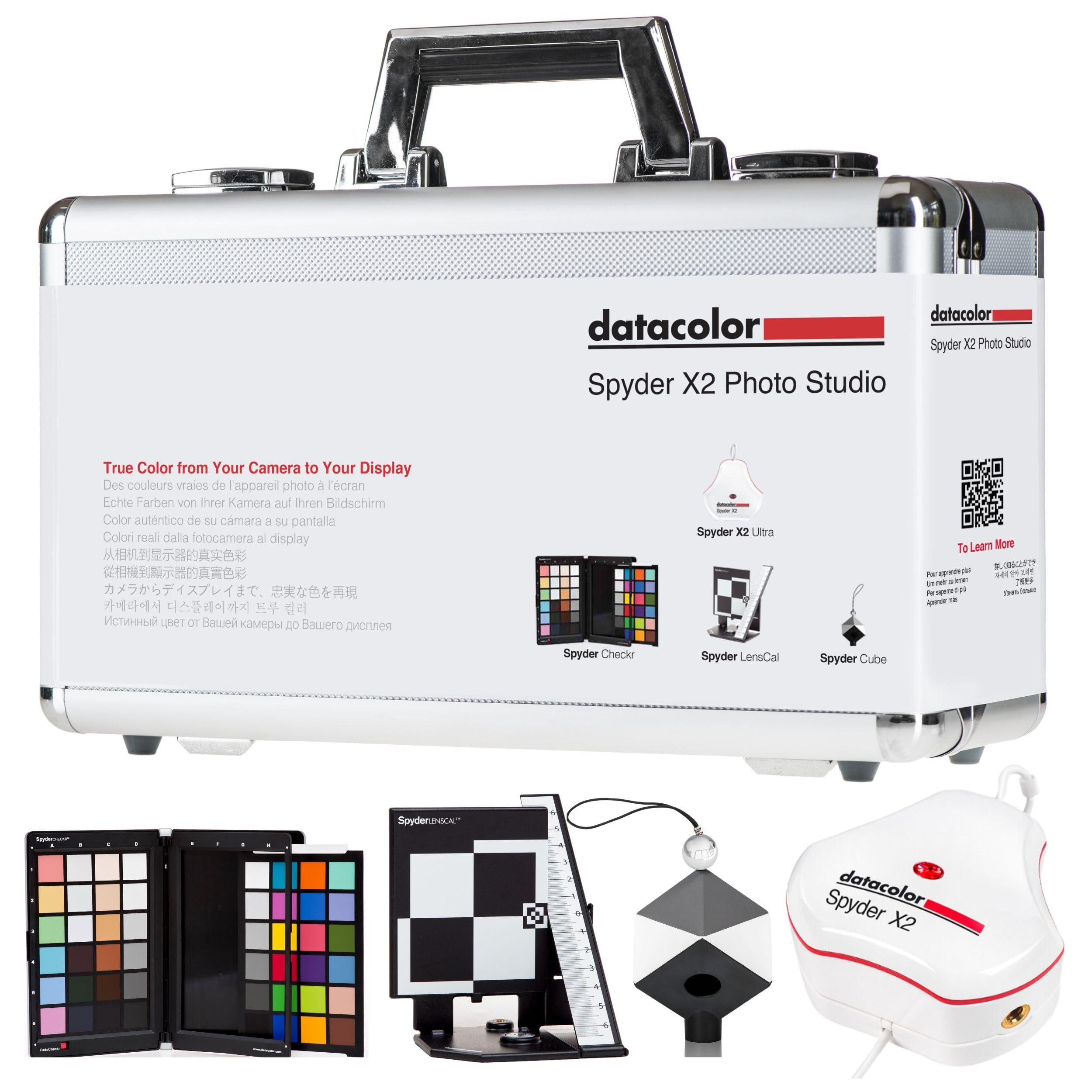 datacolor Datacolor Spyder X2 Photo Studio Kit, High Precision Color Management Tool SX2CP100