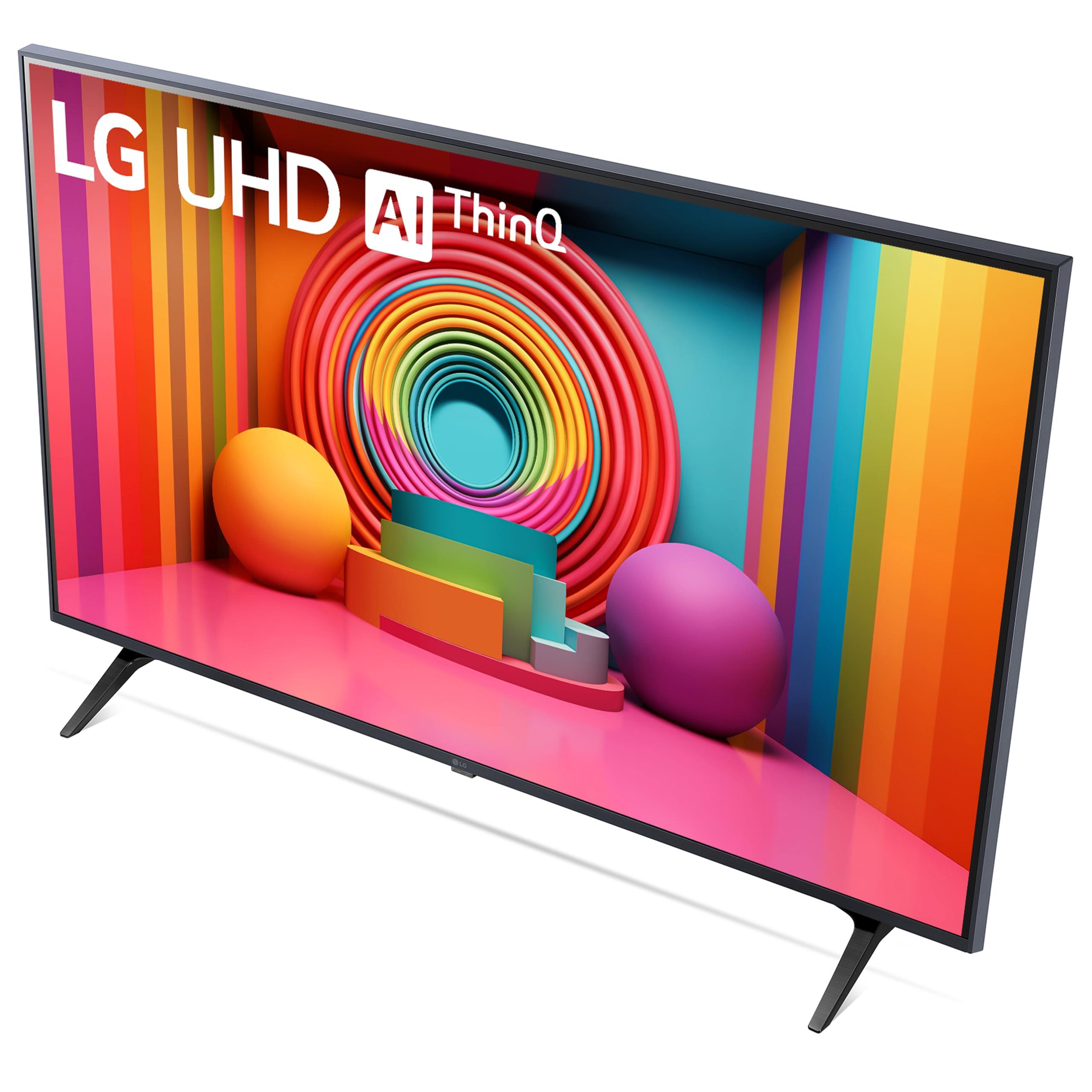 LG LG 43-Inch Class UT75 Series LED Smart TV 4K Processor Flat Screen with AI-Powered with Alexa Built-in 43UT7590PUA 2024 Model - (Renewed)