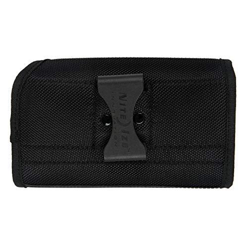 Nite Ize Nite Ize Clip Case Sideways Universal Rugged Holster - Protective Phone Holster for Men\'s & Women\'s Belts - Phone Utility Belt Pouch - Phone Accessories - X-Large, Black