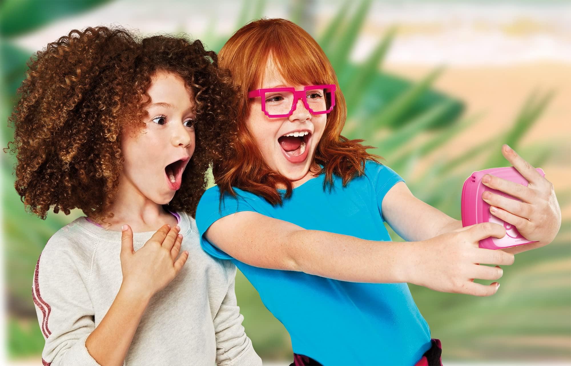 Liscianigiochi Lisciani - Barbie Print Cam - 3-in-1 Instant Camera Barbie- for Kids from 5 Years Old - Prints 180 Photos - Large Colour Screen LCD - Selfie and Video Camera - Stickers Included