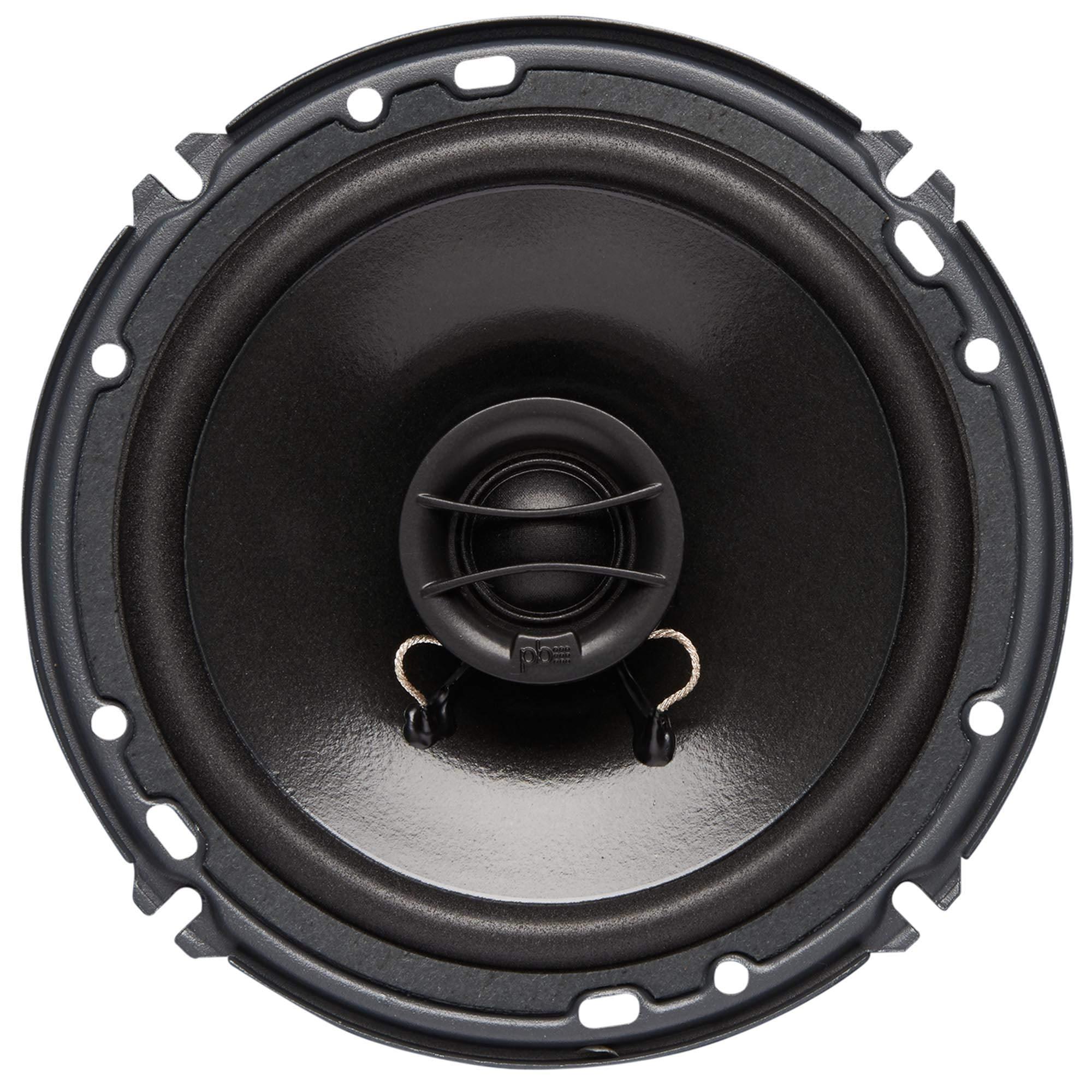 PowerBass Powerbass S-Series Full Range 4 ? 6.75" Speaker - Set of 2 (S6752),Black