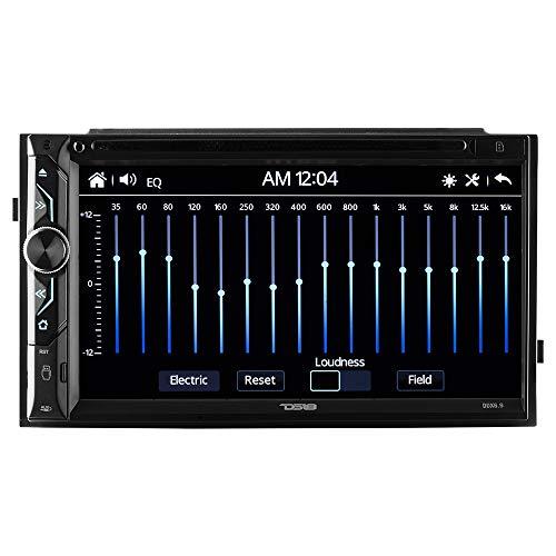 DS18 DS18 DDX6.9 Car Stereo Radio 6x9 inches Touchscreen Double Din Headunit with DVD, Bluetooth, USB and mirrorlink for iOS & Android AUX/USB/SD/AM/FM Multimedia Receiver