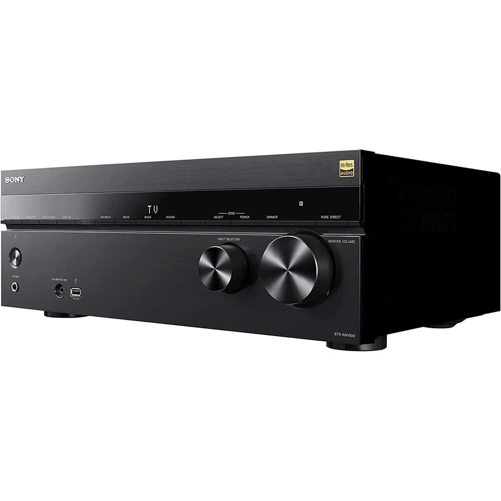 Sony Sony STR-AN1000 7.2 Channel Home Theater 8K A/V Receiver Bundle with 26 Month CPS Extended Protection Pack