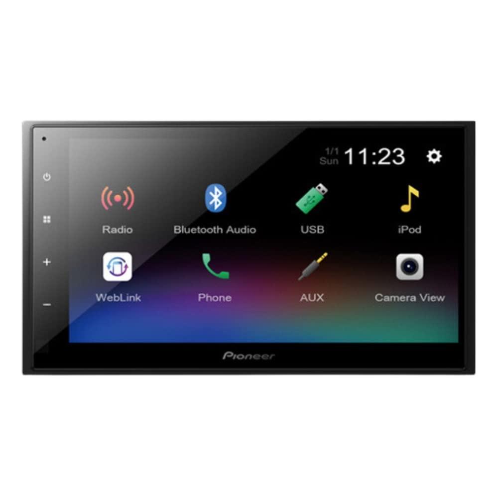 PIONEER Pioneer DMH-341EX 6.8" Multimedia Receiver (Does Not Play Disc) w/ Backup Camera (Certified Refurbished)