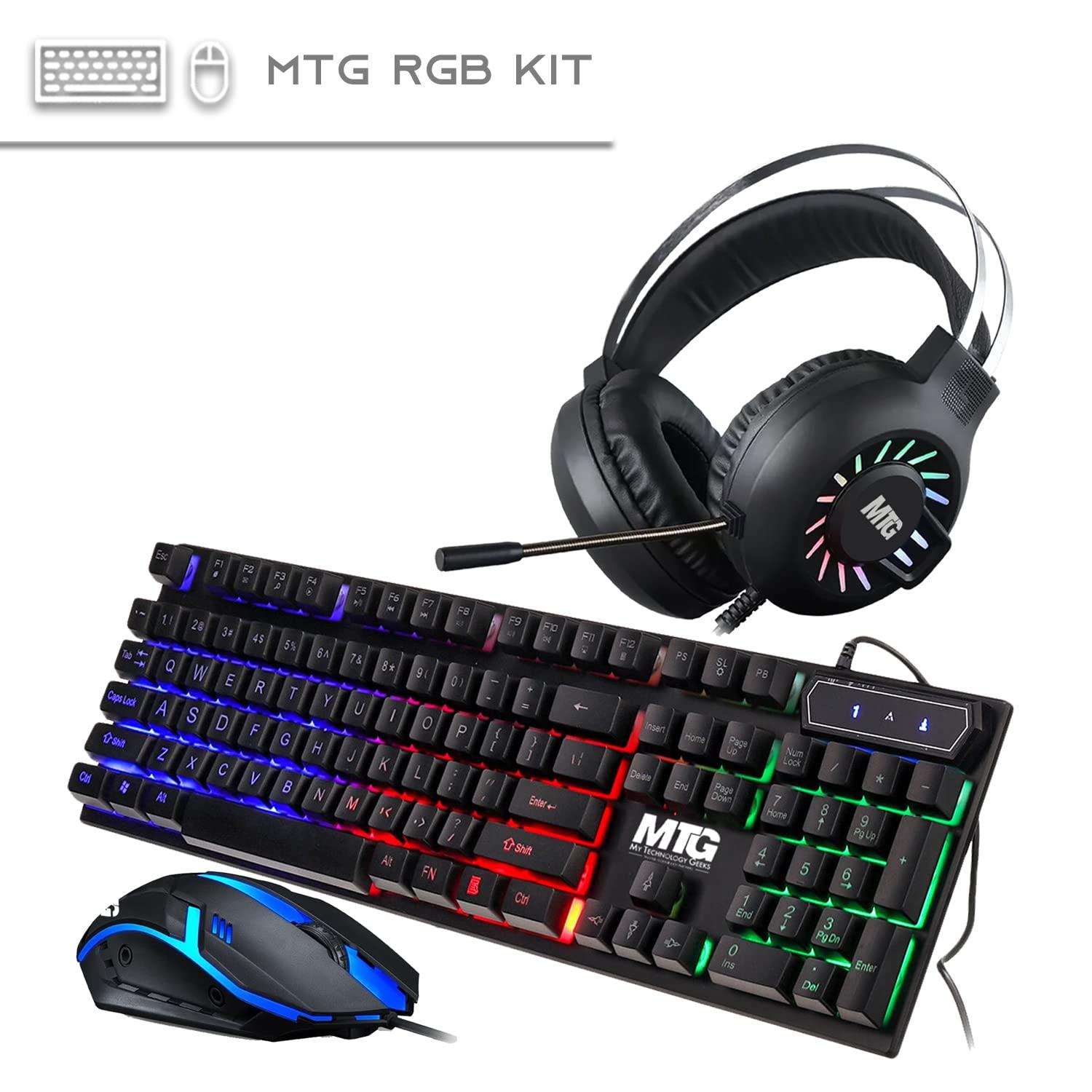 MTG MY TECHNOLOGY GEEKS TRUSTED TECHNOLOGY PAR Gaming All in one PC 24 Inch FHD Touchscreen, MTG Yama, Intel Core i5 10th Gen, 16GB RAM, 480GB NVME / 1TB SSD, AMD RX 550 4GB DDR5 Graphics, Webcam, RGB Combo, Windows 11 Home