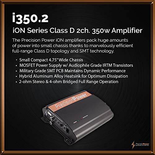 Precision Power Precision Power i350.2 PPI iON Series 350 Watts Class D 2-Channel Amplifier