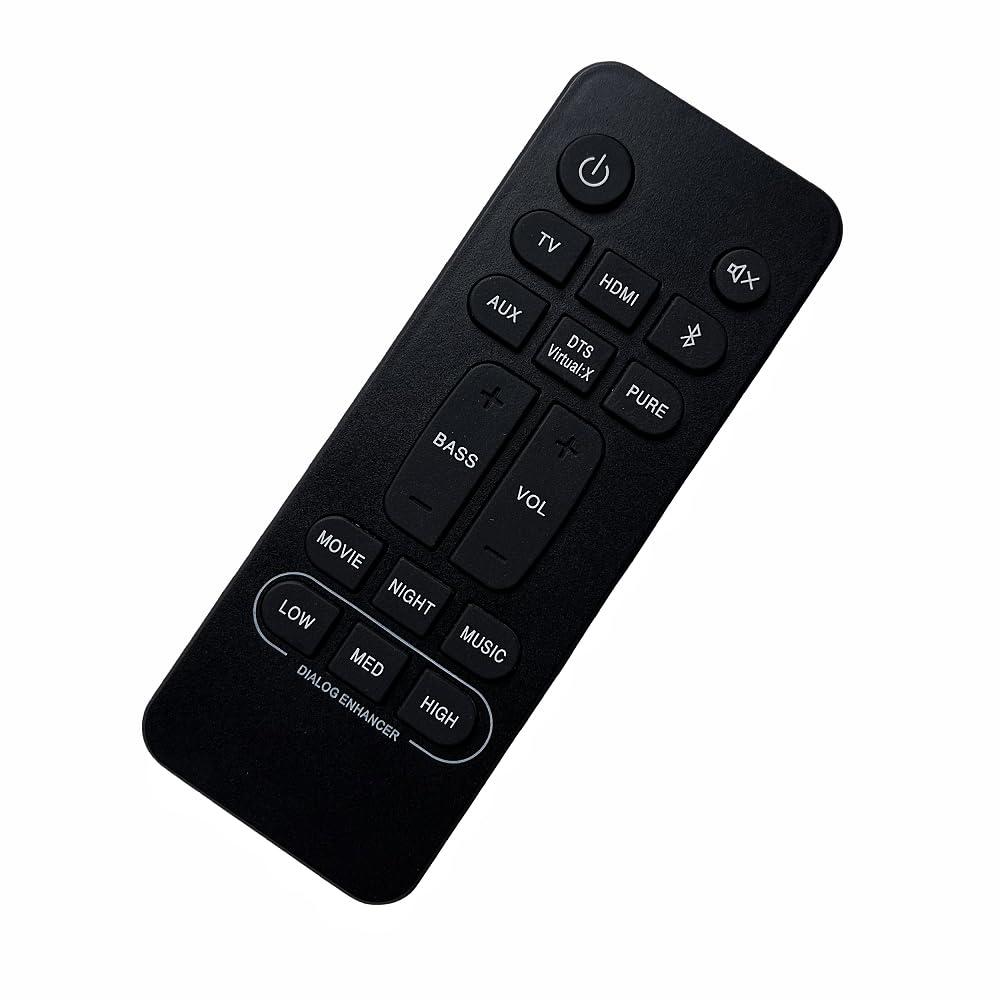 Dtirszxy New Universal Remote Control fit for Denon DHTS216 DHT-S216H DHTS216H RC-1236 RC-1230 DHT-S416 Home Theater Sound Bar System