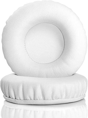 MinHutYa 1 Pair of Replacement Ear Pads Cushion Earpads Compatible with Sony MDR-ZX330BT MDR-ZX300 MDR-ZX310 Headset (White)