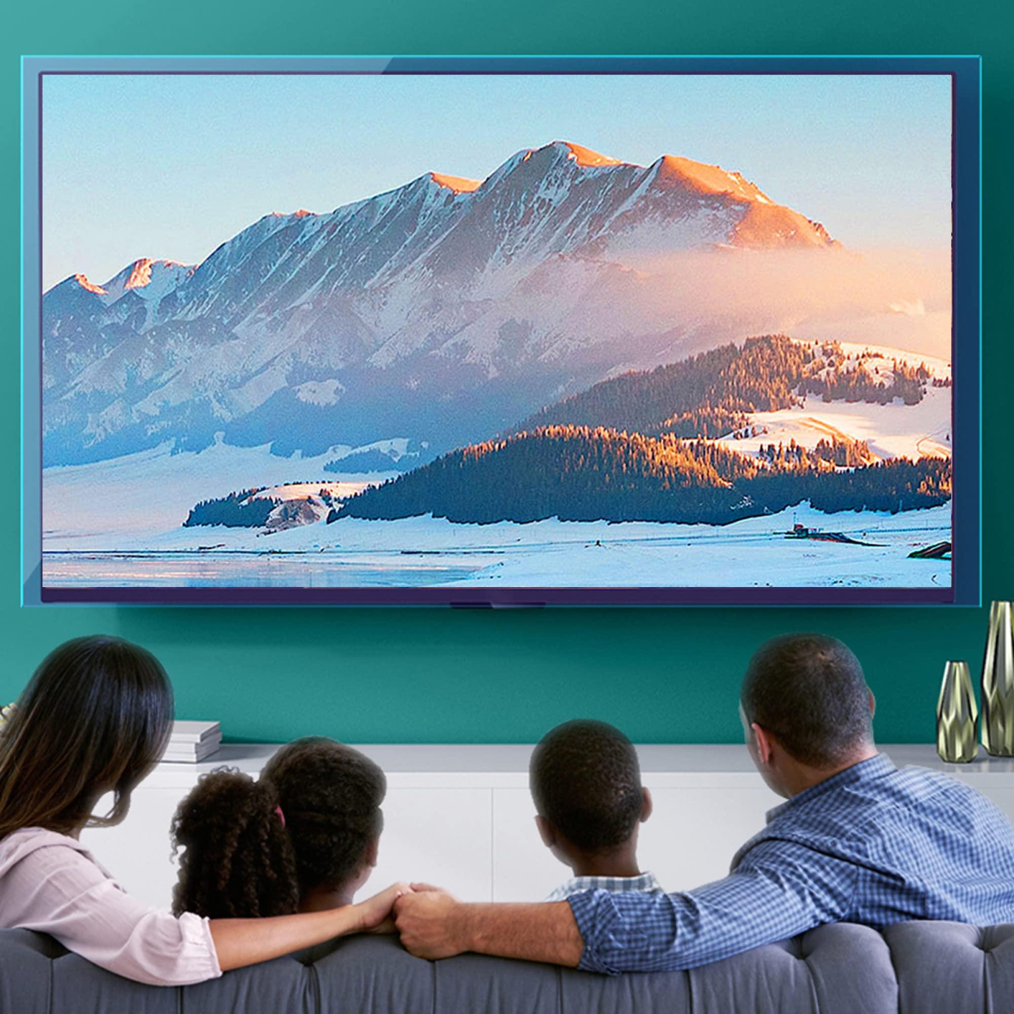 JQZWXX JQZWXX 43-60 Inch TV Screen Protector Anti Blue Light Blocking Screen Filter, Anti Radiation Anti Scratch Relieve Eye Fatigue for Samsung, Hisense, Sony, LG, TCL, No Bubbles / 60in1327x749mm