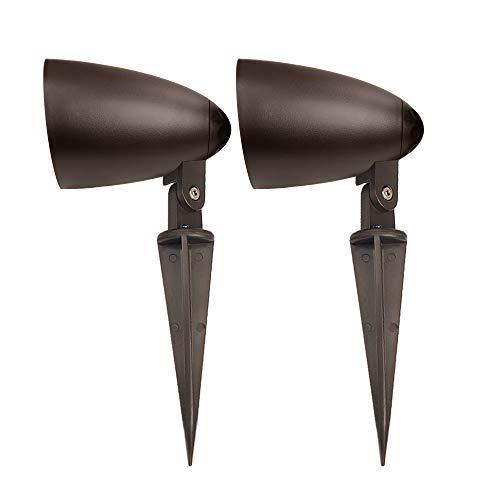 OSD Audio OSD 2.5" Landscape In Ground/Mountable 30W Speaker, Outdoor Weather Resistant Pair, LS2 Bronze (Pair)