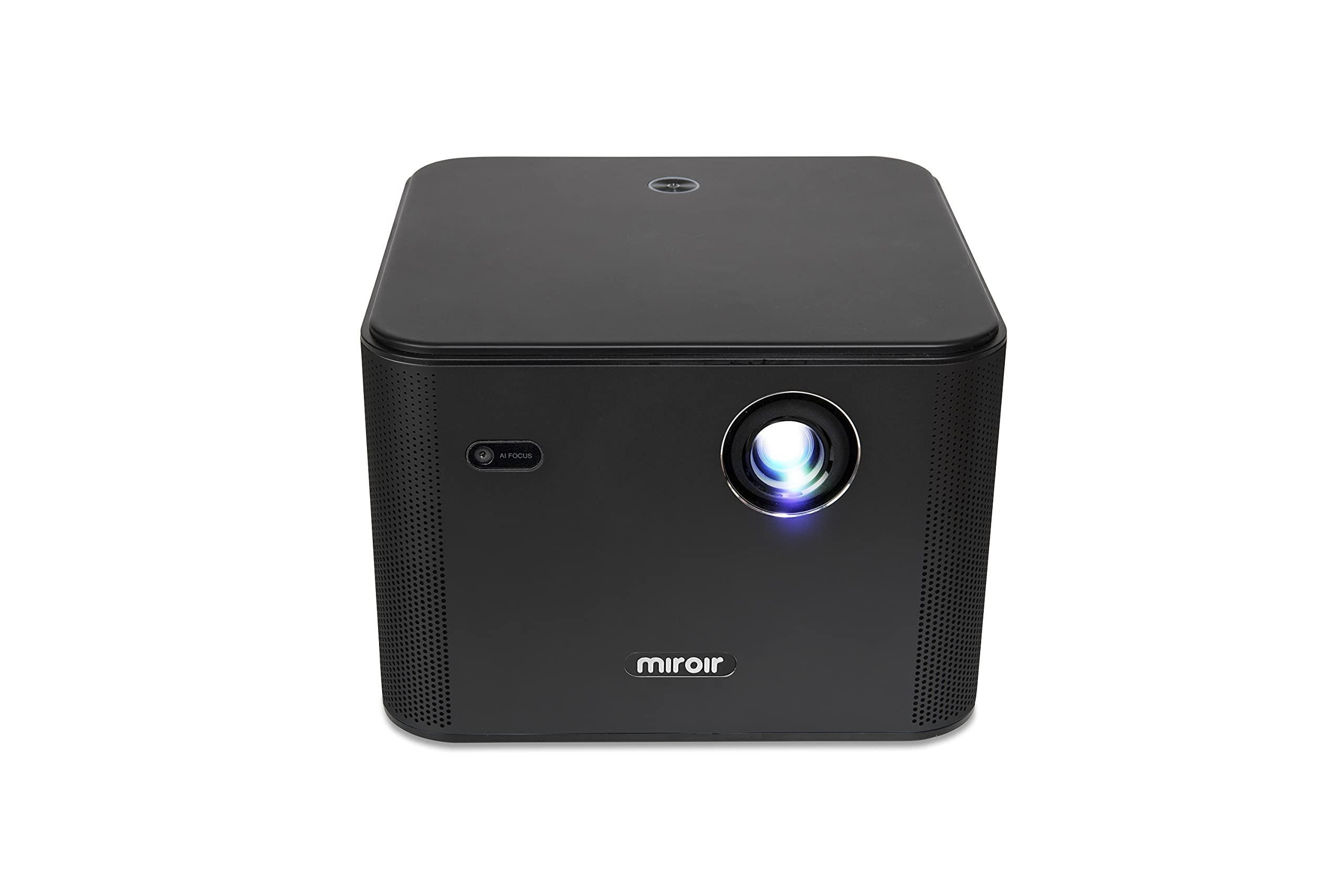 Miroir Miroir Ultra Pro 1200S DLP Smart Streaming 1080p Projector, Home Theater and Gaming, 1000 LED Lumens, DLP Technology, 2X 10-watt Speakers