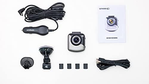 Cansonic UltraDash Dash Cam, Magnetic Charging Mount, HDR High-end Night Image Sensor, 6 Layers Glass F1.8 140 Degree Wide Angle Lens, G-Sensor, 2 Inch LCD, Super Capacitor, Loop Recording