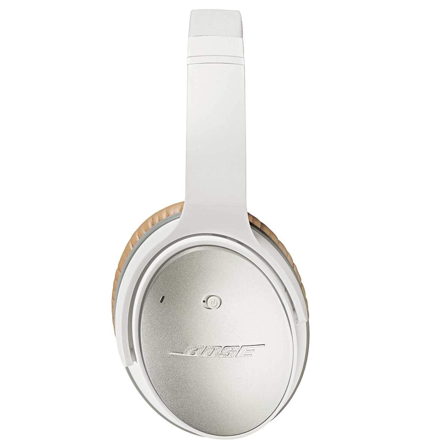 Bose Bose QuietComfort 25 Acoustic Noise Cancelling Headphones for Apple devices, White(wired, 3.5mm) (Renewed)