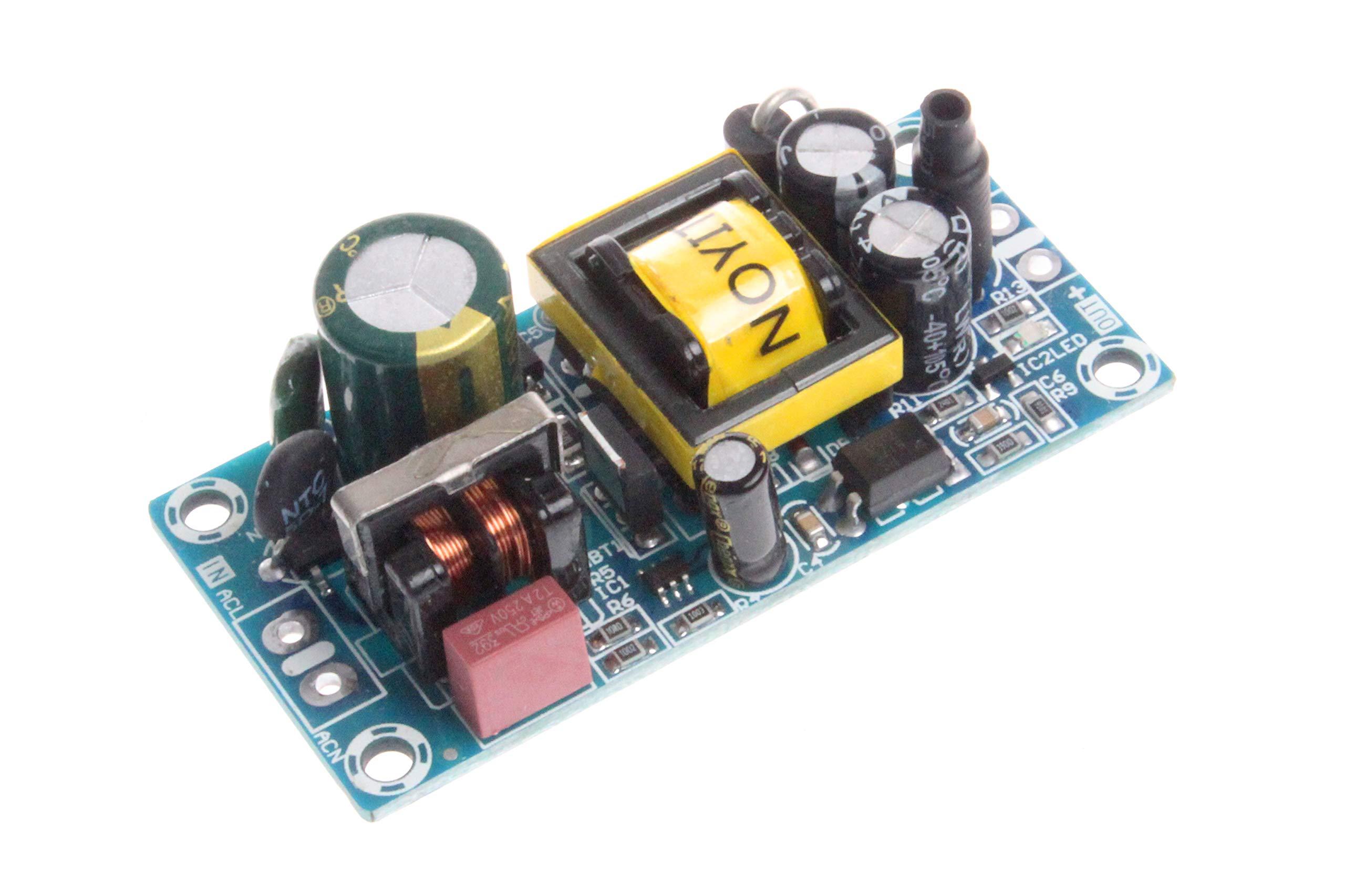 NOYITO NOYITO AC to DC Isolated Power Supply Module AC 120V 85V - 264V to DC 12V 1A 12W Peak 12V 2A 24W Max Power Module with Overvoltage Overload Short-Circuit Protection (12V 1A, Peak 2A)
