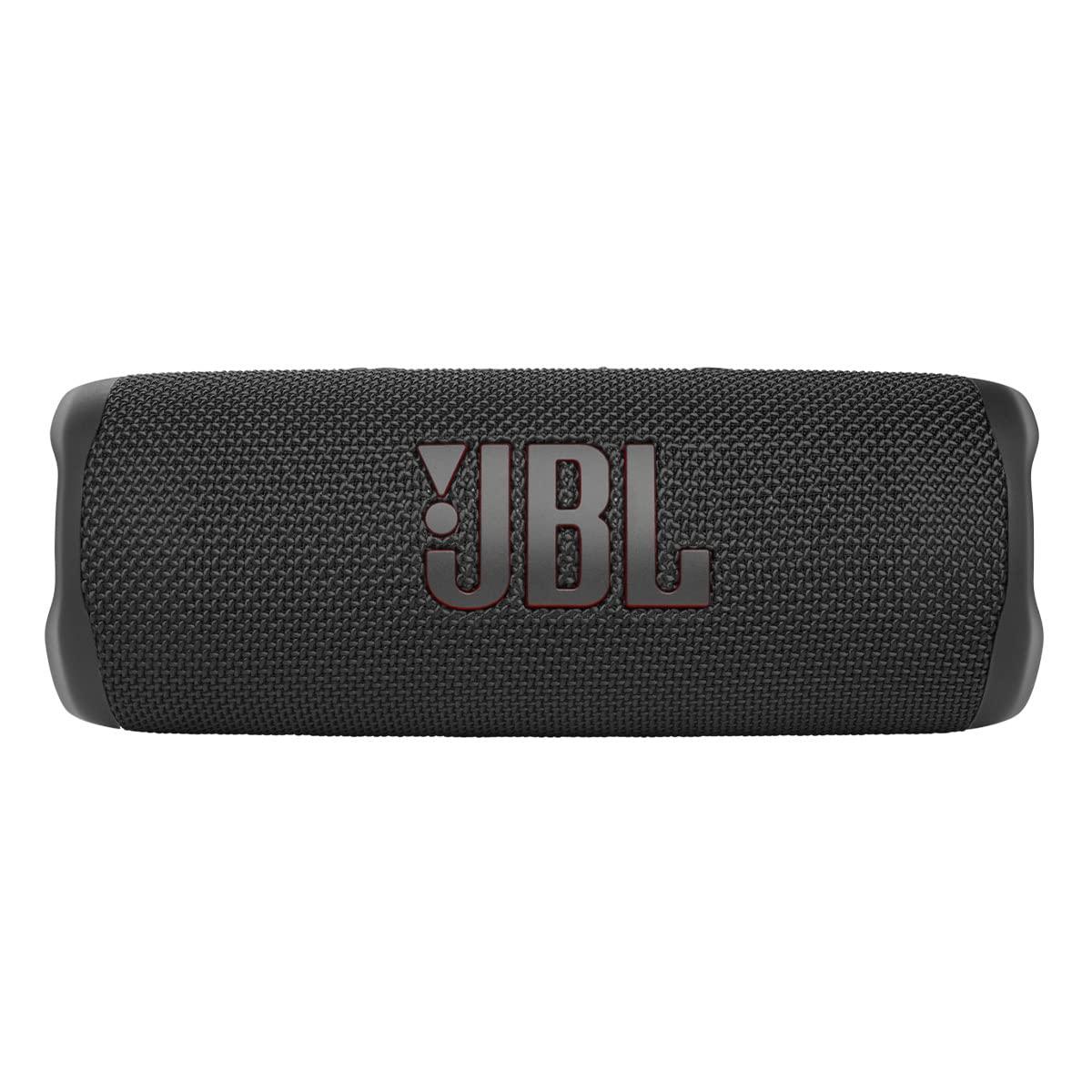JBL JBL Flip 6 - Portable Bluetooth Speaker, Powerful Sound and deep bass, IPX7 Waterproof & Vibe Beam True Wireless Headphones - Black, Small