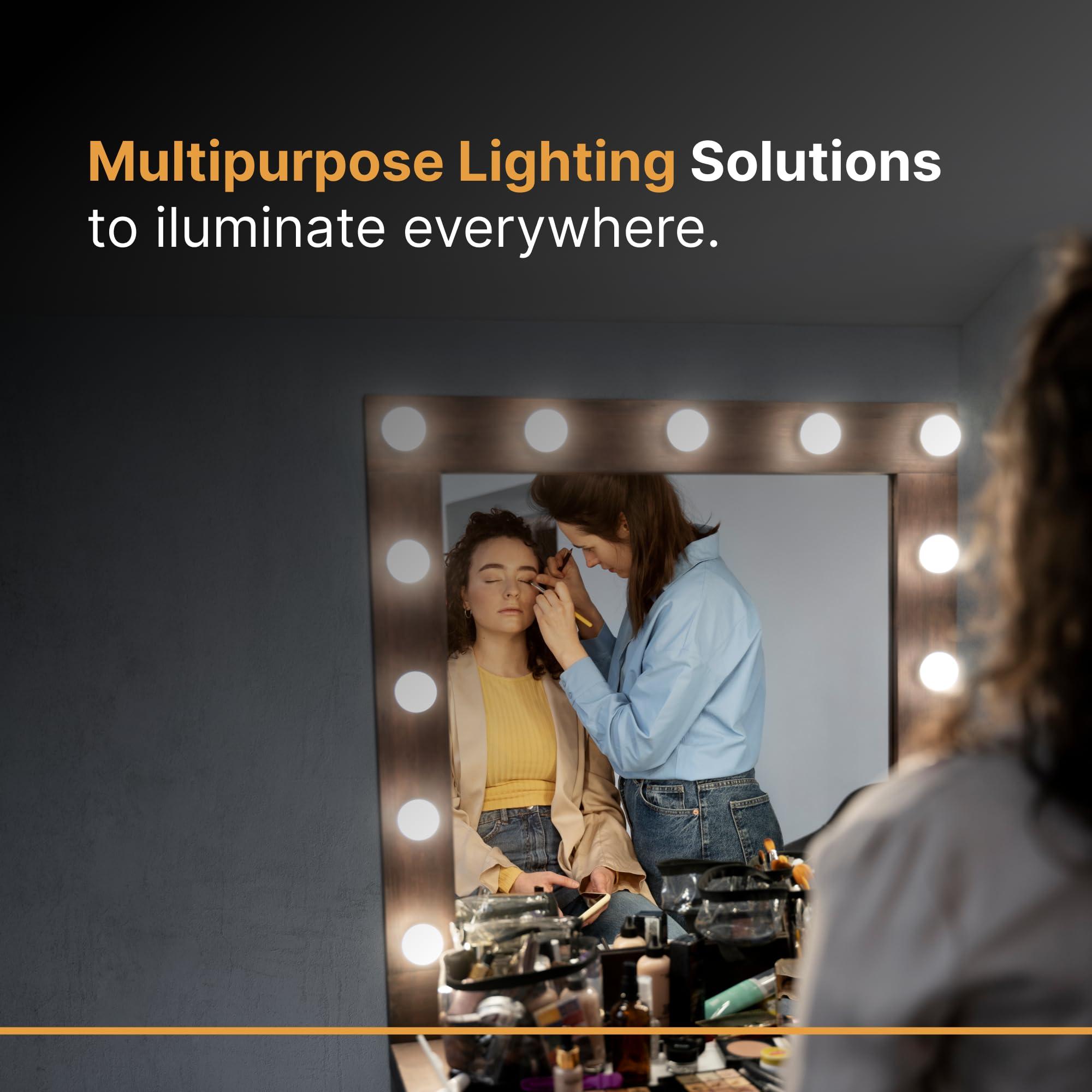 Xtricity Xtricity R14 Dimmable LED Light Bulbs, E26 Base, 4.5W (40 Watt Equivalent), 3000k Soft White, 300 Lumens Curio Cabinet Lighting, China Cabinet Lights - Mini Light Bulbs, RoHS Compliant (3 Pack)