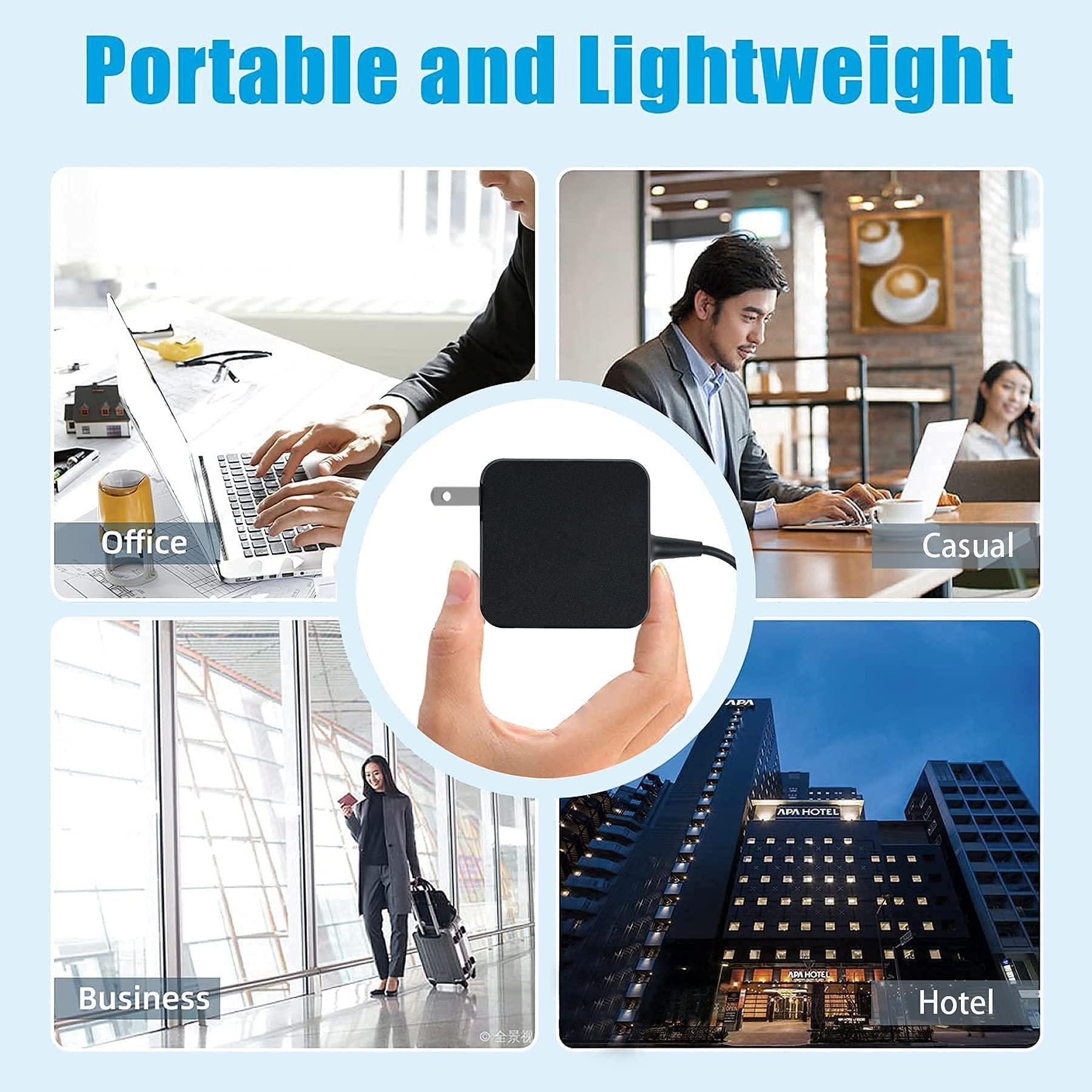 ROLADA 26W 12V Laptop Charger for Samsung Chromebook 3 2; Xe500c13, Xe500c12, Xe500c13, Xe503ec12, Xe303c12, Xe501c13, Xe503c32; PA-1250-98, PA-1250-96, AD-2612AUS, AD-4012NHF 2.2A AC Adapter Power Cord