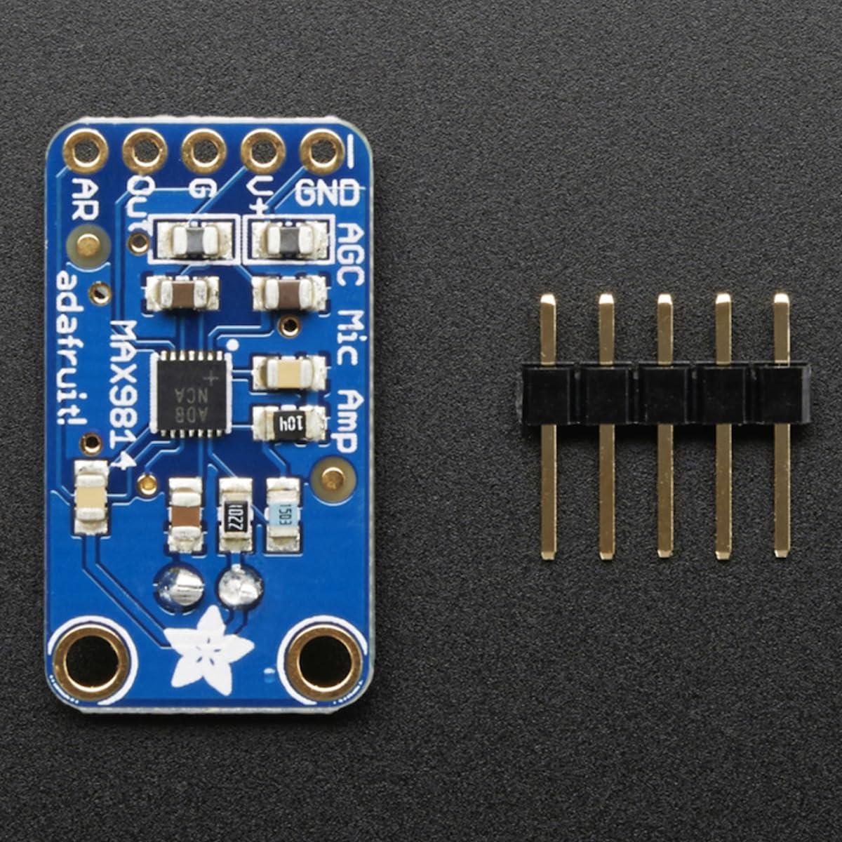 Adafruit Adafruit Electret Microphone Amplifier - MAX9814 with Auto Gain Control [ADA1713]
