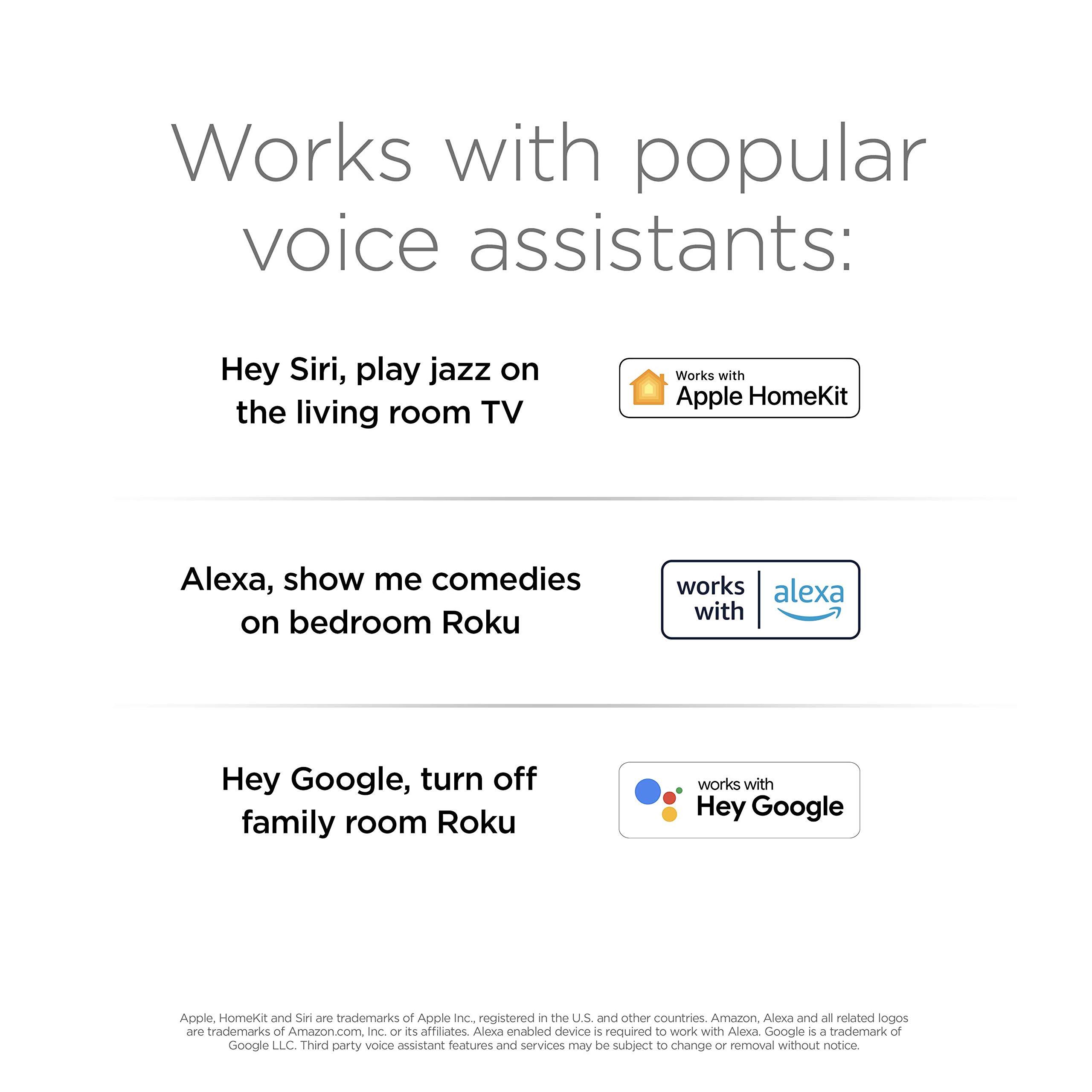 Roku Roku Ultra | Streaming Device HD/4K/HDR/Dolby Vision with Dolby Atmos, Bluetooth Streaming, and Roku Voice Remote with Headphone Jack and Personal Shortcuts, includes Premium HDMI® Cable