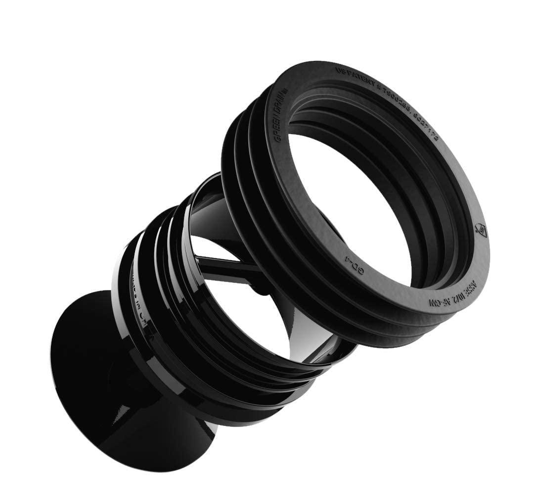 Green Drain Inc G Green Drain Waterless Trap Seal, 4 Inch