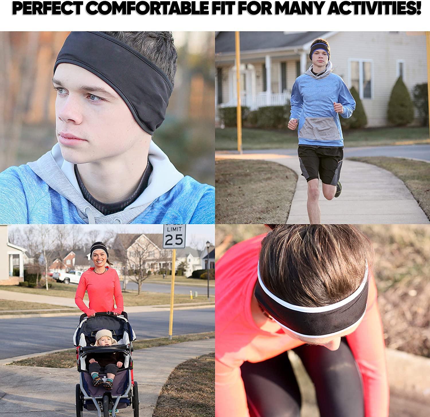 CozyPhones CozyPhones Sleep Headphones - Over Ear Headphones from Ultra Thin Cool Mesh Wired for Side Sleepers, Meditation, Running, Laptop, and Phone - Blue