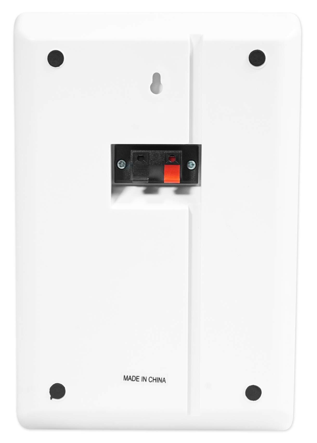 Rockville Rockville Bundle: (1) Rock Zone 8-Channel 1000W RMS Multi Room Receiver Bundle with (8) Pair RockSlim White Home Theater 5.25 240w Easy Wall Mount Slim Speakers (9 Items)