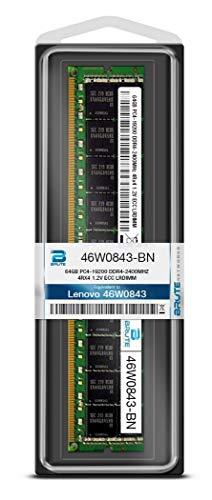 Brute Networks Brute Networks 46W0843-BN - 64GB DDR4-2400MHz 4Rx4 ECC LRDIMM (Compatible with OEM PN# 46W0843)