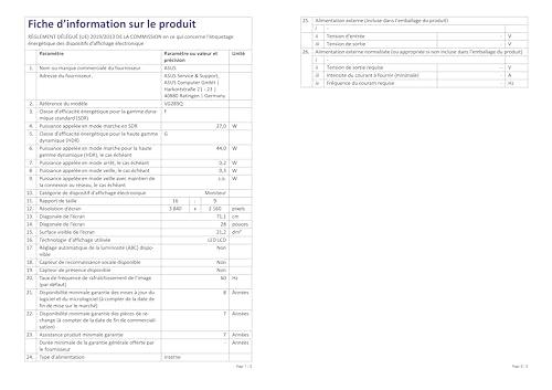 ASUS Computer Monitors