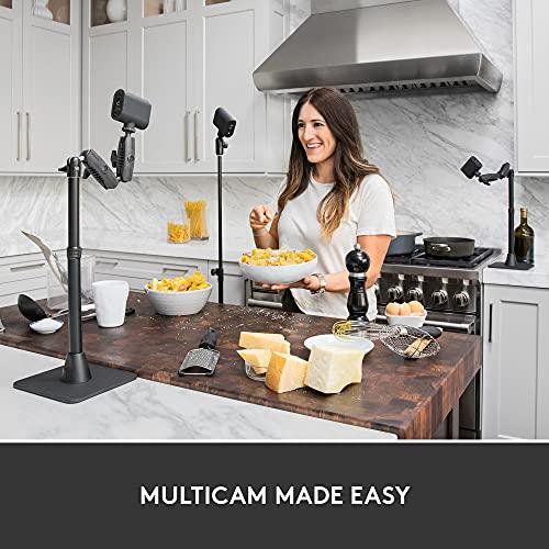 Logitech for Creators Logitech for Creators Mevo Start, Wireless Live Streaming Camera, 1080p HD Video Quality, Intelligent App Control, Stream via LTE or Wi-Fi - Black