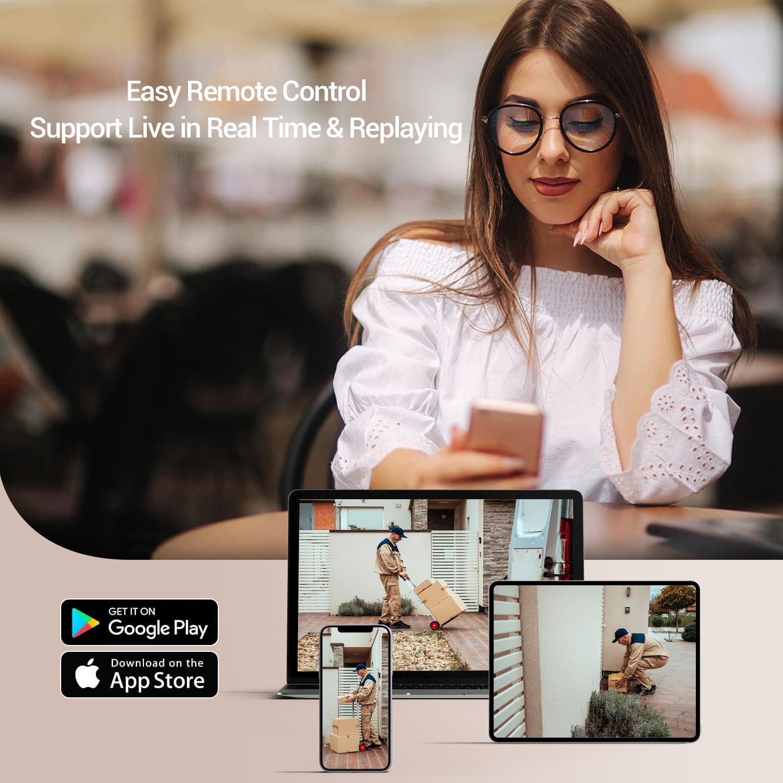 WESTSHINE Westshine 4K NVR 16-Channel Surveillance Network Video Recorder, 16CH 4K/5MP/4MP/3MP/1080P NVR for Home Security CCTV System, Supports up to 16 x 4K IP Cameras, P2P Remote View(Hard Disk Not Included)