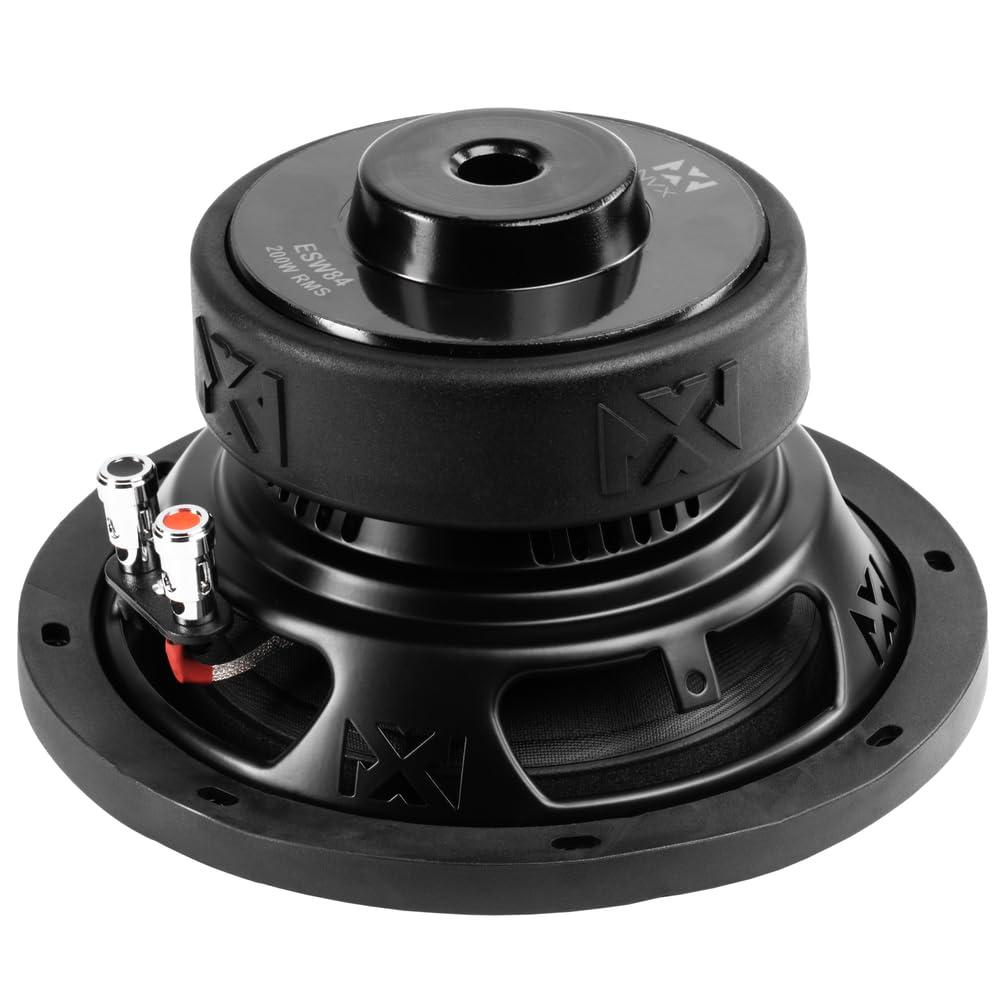 NVX NVX ESW84 400W Peak (200W RMS) E-Series 8" Single 4-Ohm Car Subwoofer