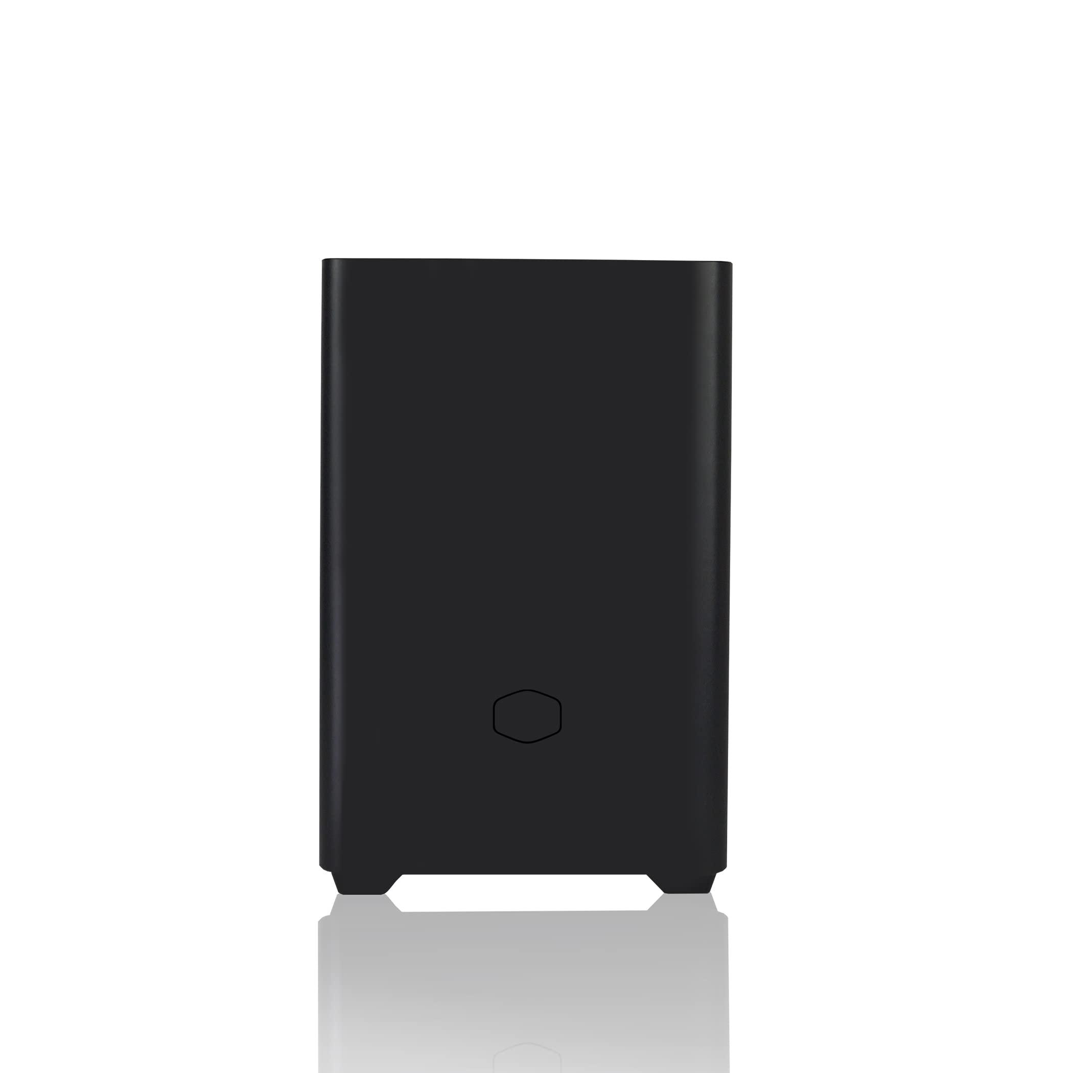 AVGPC AVGPC Q-Box Mini Series PC - AMD Ryzen 5 5600G Cezanne 6-Core 3.9 GHz with AMD Radeon Graphics Gaming Cooler 16 GB DDR4 1TB SSD Windows 10, Black