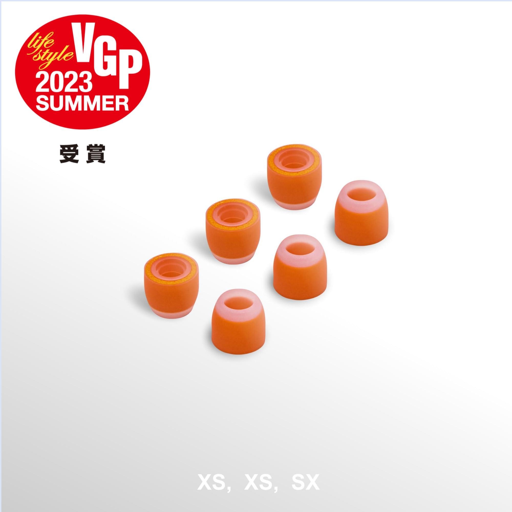 Symbio New SYMBIO W Improved Replacement Ear Tips. Upgrade Hybrid Design: Soft Memory Foam Core and Silicone Outside Layer. Comfortable Fit, Longer Life and Easy to Keep Clean - 3 Pairs (X-Small)