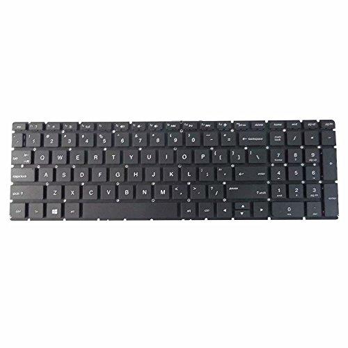 Givwizd Laptop US Keyboard (Non Backlit) for HP Pavilion 15-ab203tu 15-ab203tx 15-ab204tu 15-ab204tx 15-ab205tx 15-ab206tu 15-ab210tx 15-ab214tx 15-ab215tx 15-ab216tx 15-ab219tx 15-ab220tx Without Palmrest