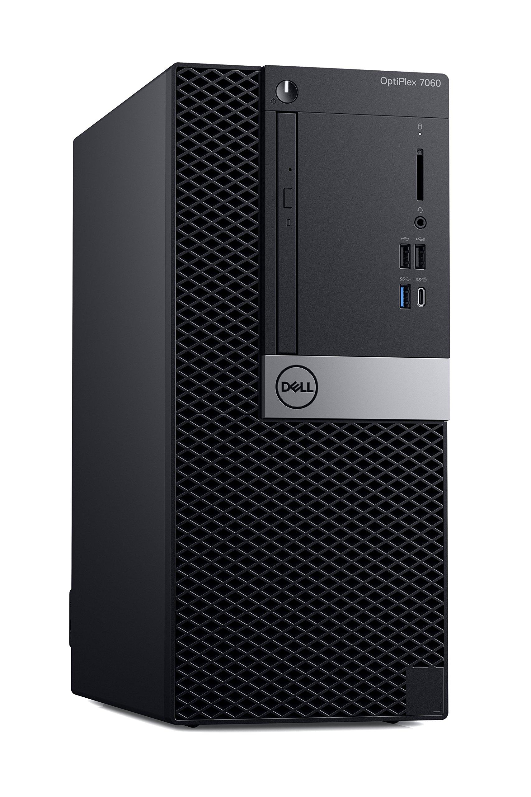 Dell Dell OP7060MTRNX86 OptiPlex 7060 Desktop Computer with Intel Core i7-8700 3.2 GHz Hexa-core, 16GB RAM, 256GB SSD