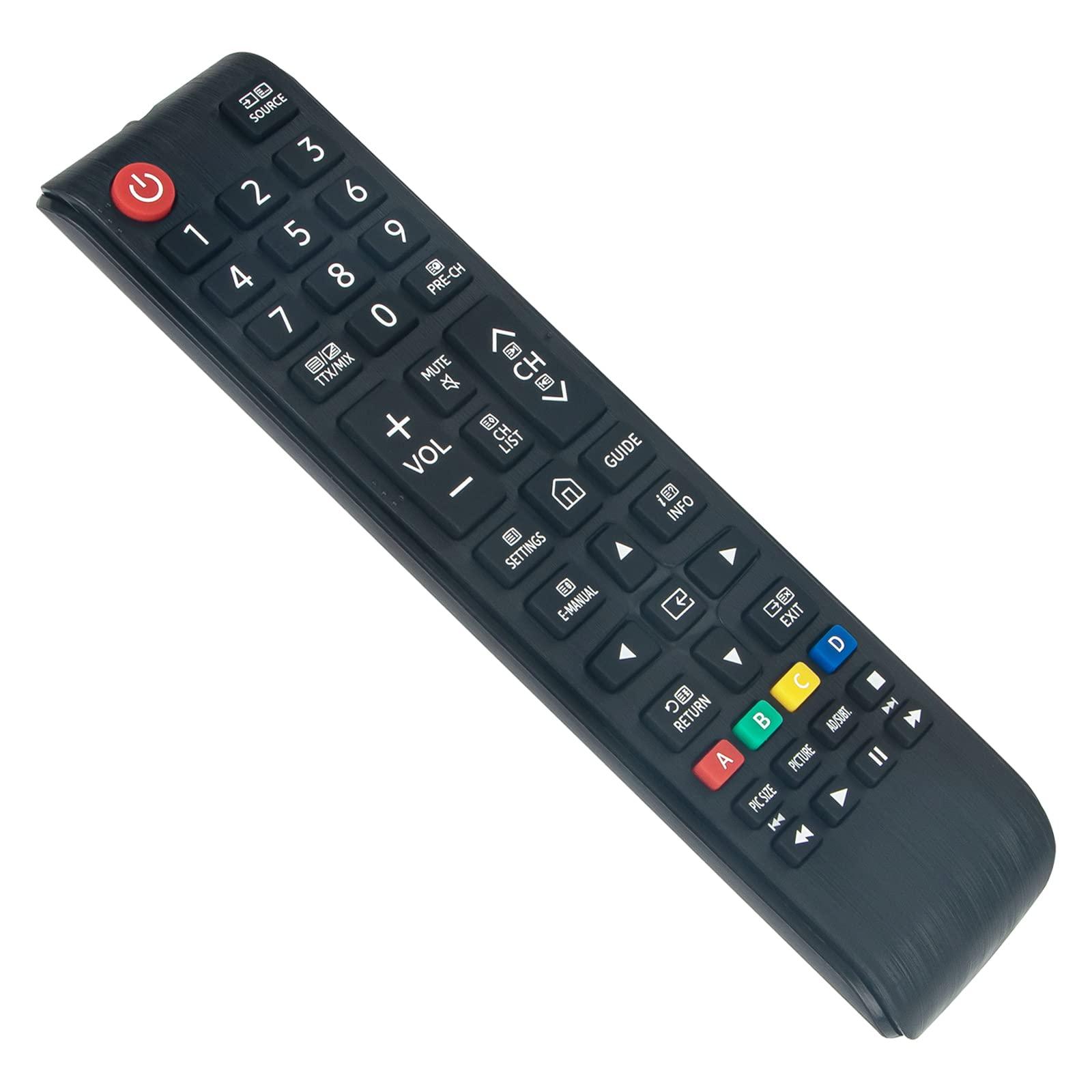 AULCMEET BN59-01326A New Replacement Remote Control fit for Samsung Smart HD Ready TV UE28N4300AU/XZT UE24N4305AK/XXC UE24N4305AK UE28N4300AU UE49NU7305K UE49NU7305KXXC UE55MU6125K UE55MU6125KXZT