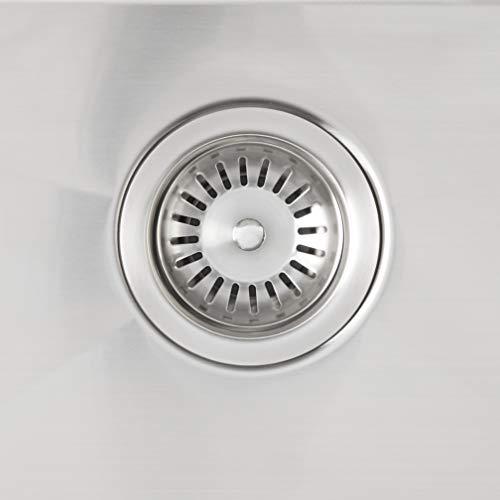 ZUHNE ZUHNE Stainless Steel Farmhouse Kitchen Sink (36-Inch Apron Front, 16-Gauge Single Bowl)