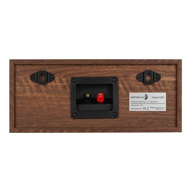 Dayton Audio Dayton Audio Classic C40 Center Channel Speaker (Wood Grain)