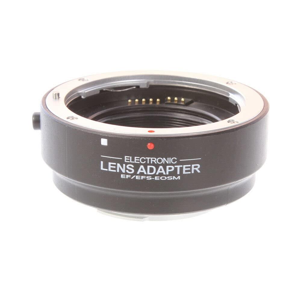 Hersmay Hersmay EF-EOSM Auto Focus Lens Mount Adapter for Canon EF EF-S Lens to Canon EOS M EF-M Mount Mirrorless Camera Body M1 M2 M3 M5 M6 M10 M50 M100 M200, M50 Mark II, M6 Mark II