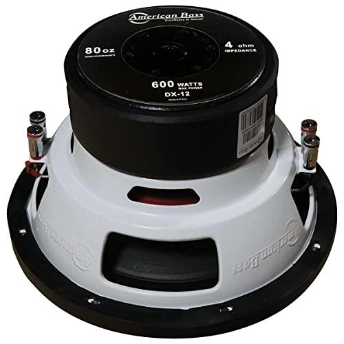 American Bass American Bass DX124DX12 WOOFER 12" AMER. BASS 60OZ. MAGNET