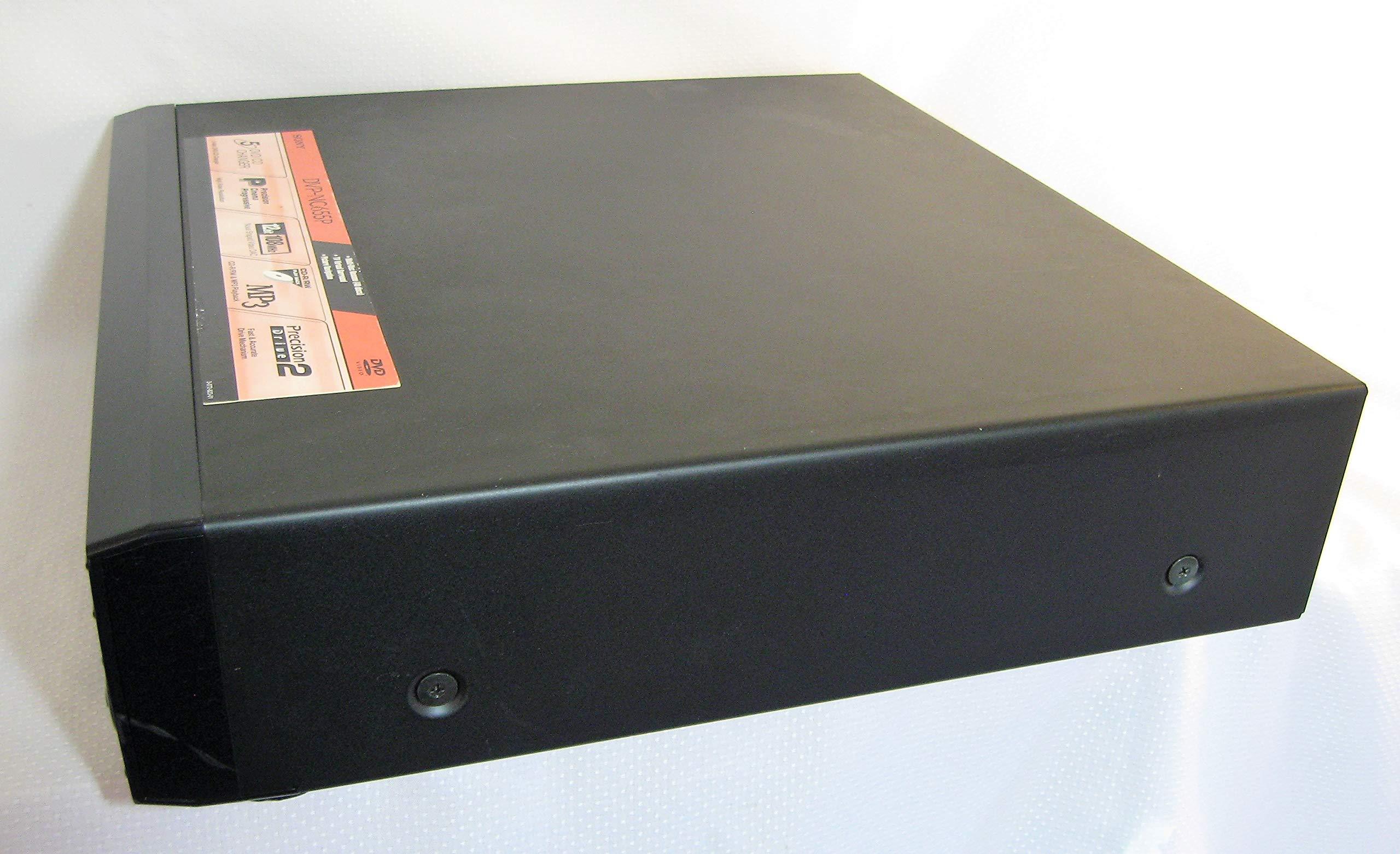 Sony Sony DVP-NC655P/B Progressive-Scan 5-Disc DVD Changer (Black) (Renewed)