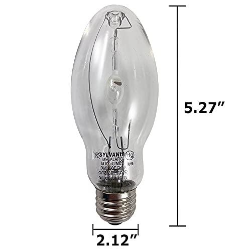 OSRAM SYLVANIA 64818 - M100/U/MED 100w M90/E Metalarc Pulse Start HID Bulb