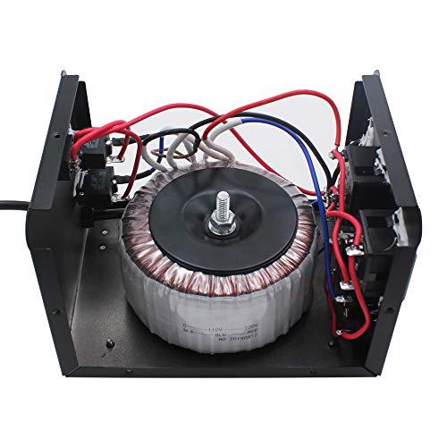 Yinleader Yinleader 2000W Voltage Converter Transformer(110V to 220V OR 220V to 110V) 2000 Watt Step Up/Down Converter 110/120 Volt - 220/240 Volt w/US Power Cord,Circuit Breaker Protection (VTUS-2000)