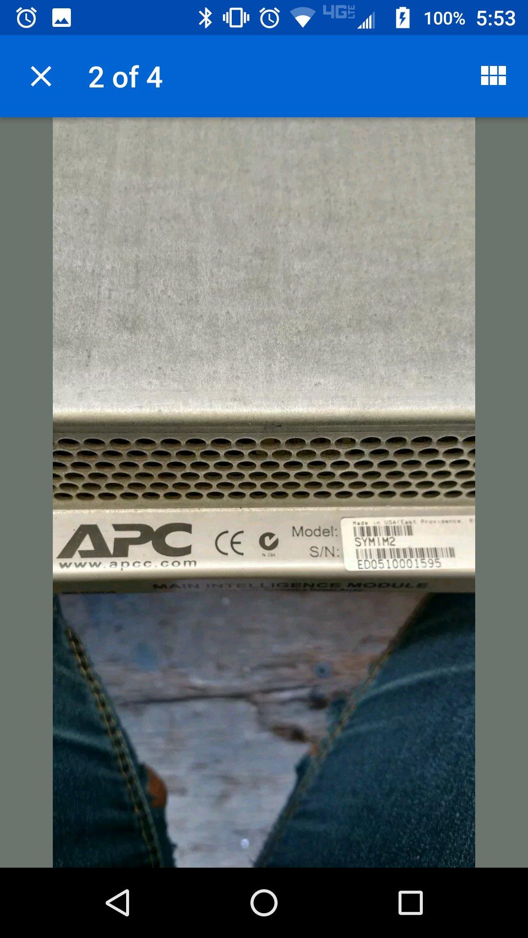 APC APC SYMIM2 Symmetra Main Intelligent Module Power Control Unit