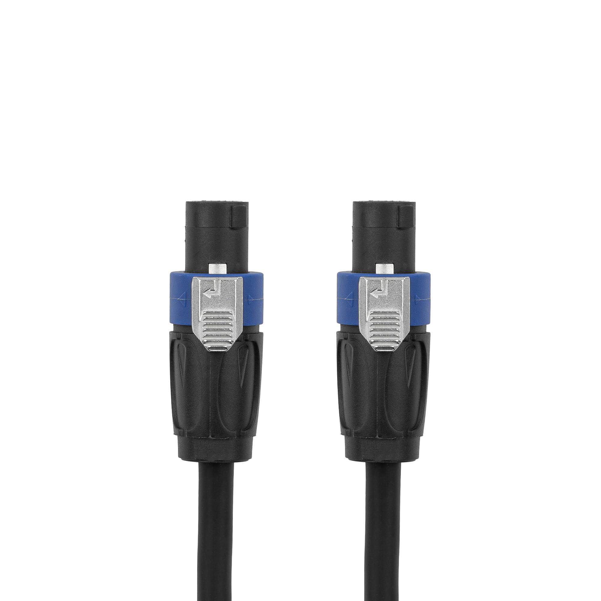 Gator Cableworks By Gator Cases Composer Series Deluxe 50 Foot Twist Lock Connector to Twist Lock Connector Speaker Cable; (GCWC-SPK-50-2TL)