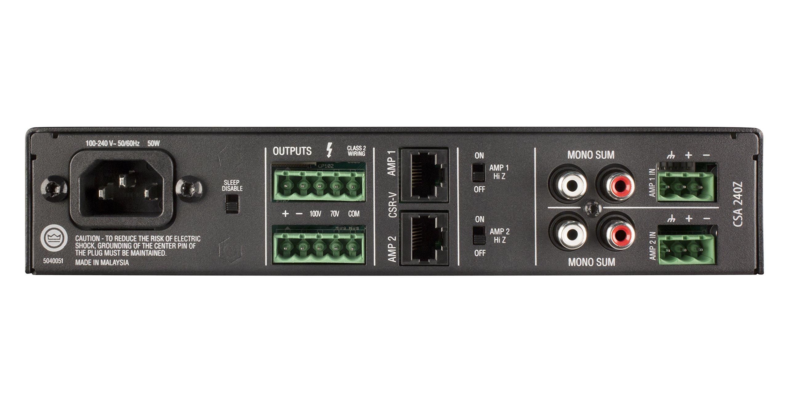 JBL JBL Professional CSA240Z Commercial Series Two-Channel 40-Watt Power Amplifier