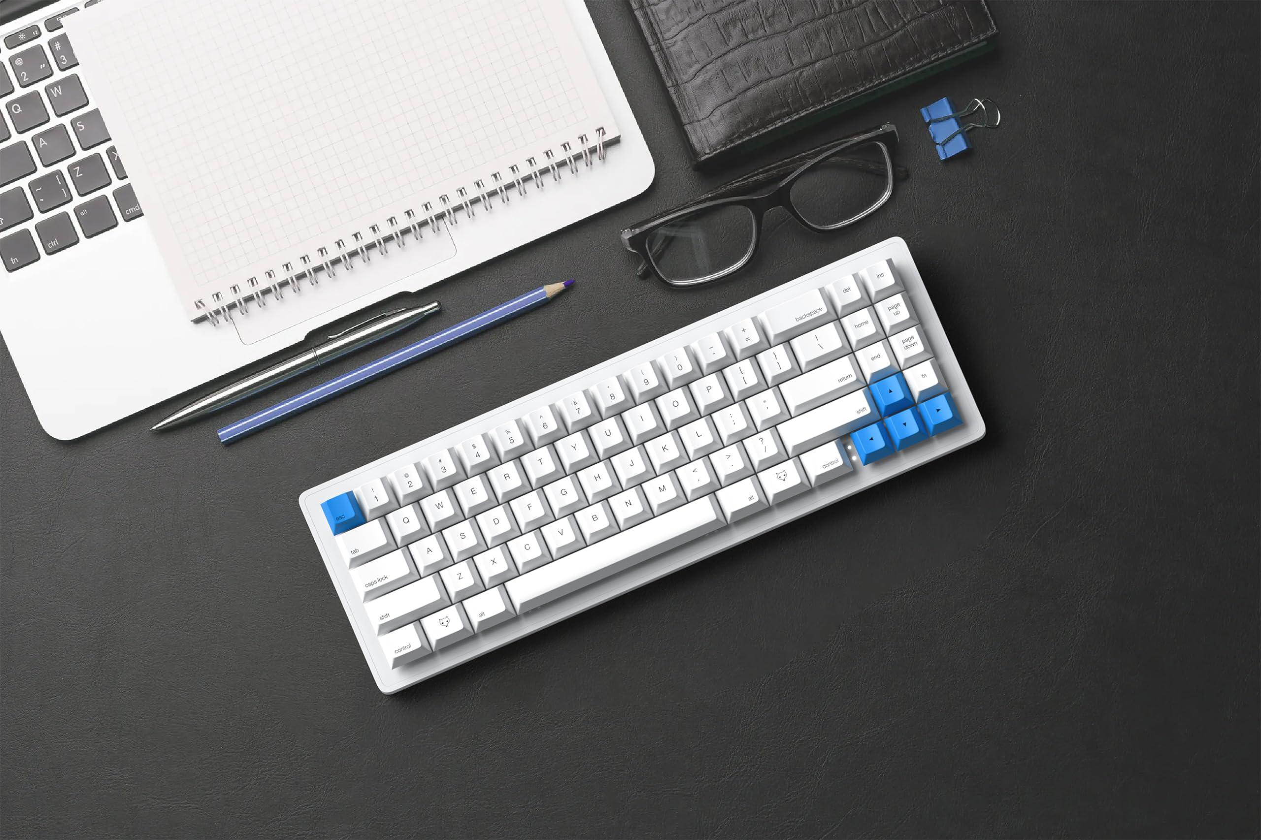 Apos Apos WhiteFox Eclipse Mechanical Keyboard (Aluminum Low Profile)