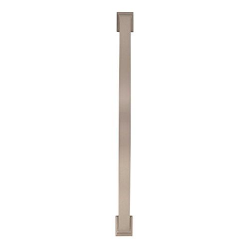 Amerock Amerock | Appliance Pull | Satin Nickel | 18 inch (457 mm) Center to Center | Candler | 1 Pack | Drawer Pull | Drawer Handle | Cabinet Hardware